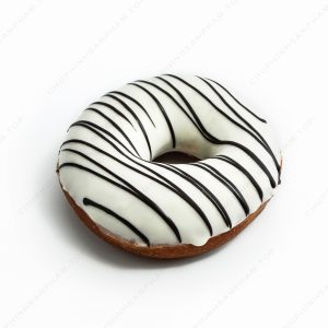 White Chocolate Ring Doughnut