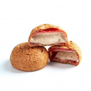 Strawberry Cheese Cream Pao De Queijo